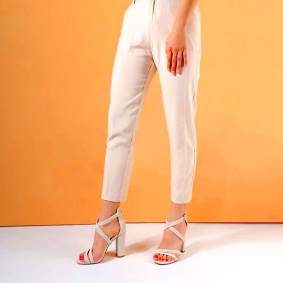 (83-2322) IDIFU Women's Chunky High Heel Sandal Sz 9 - Picture 9 of 11